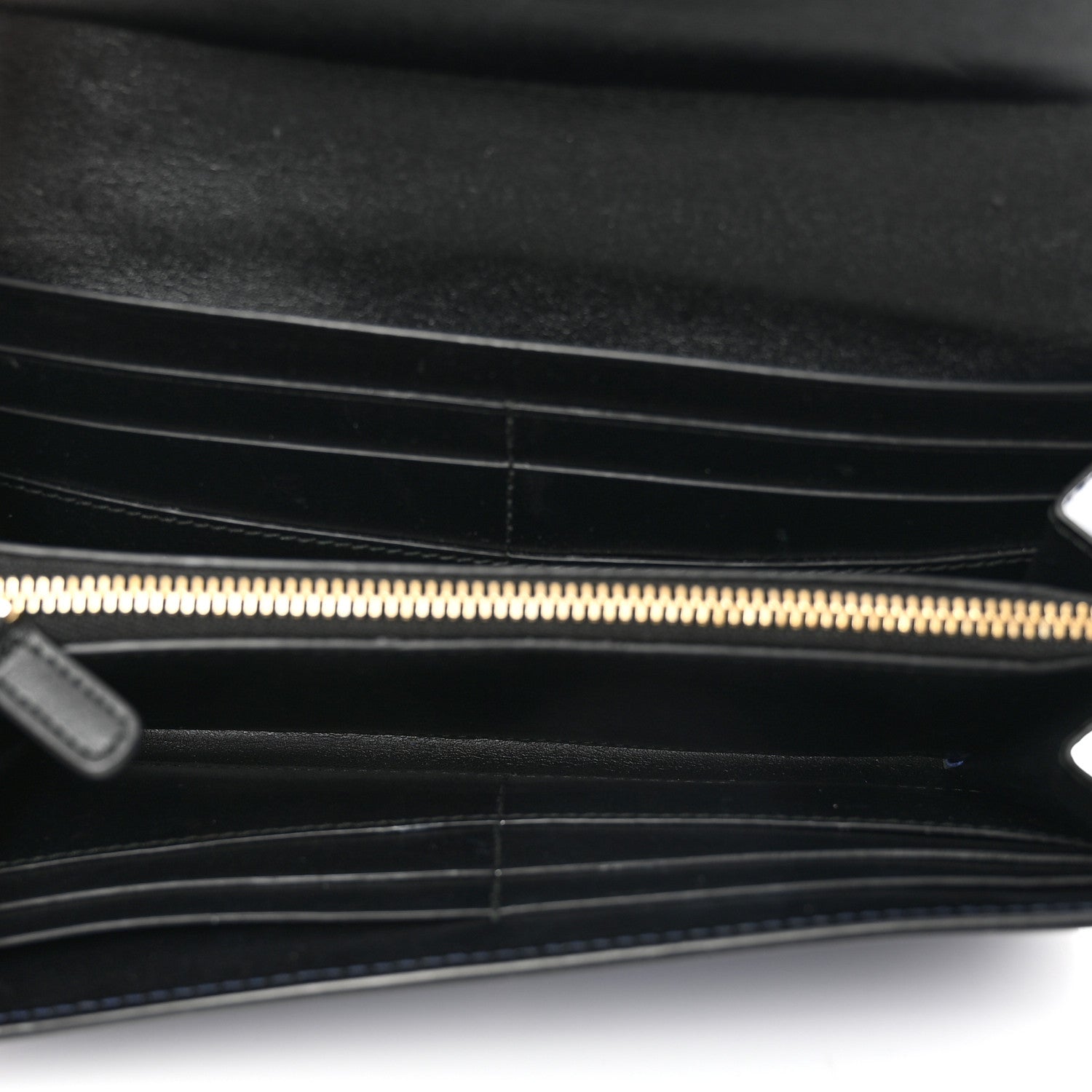 Bulgari Metallic Calfskin Serpenti Forever Wallet Blue 5 of 8