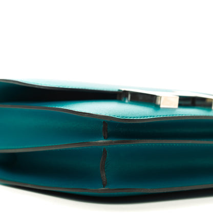 Hermes Tadelakt Constance 18 Bleu Izmir 6 of 13
