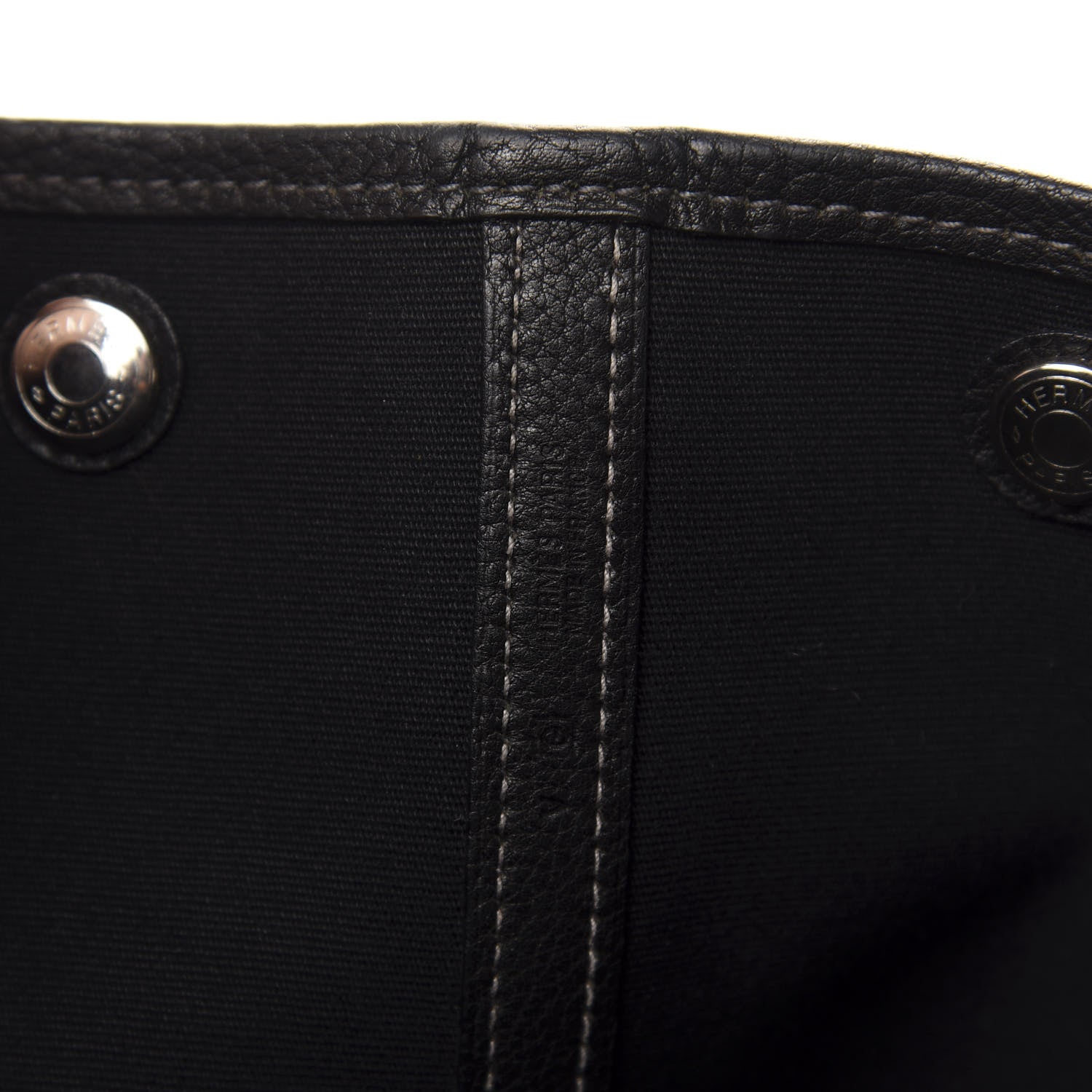 Hermes Toile Negonda Garden Party Tote 36 MM Black 9 of 12