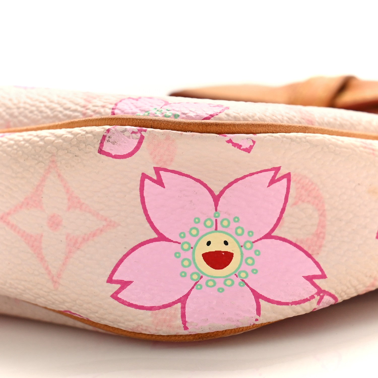 Louis Vuitton LOUIS VUITTON Monogram Cherry Blossom Pochette Accessories Pink 9 of 9