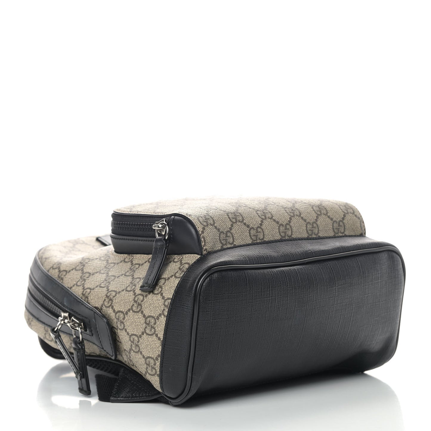 GG Supreme Monogram Small Eden Day Backpack Black