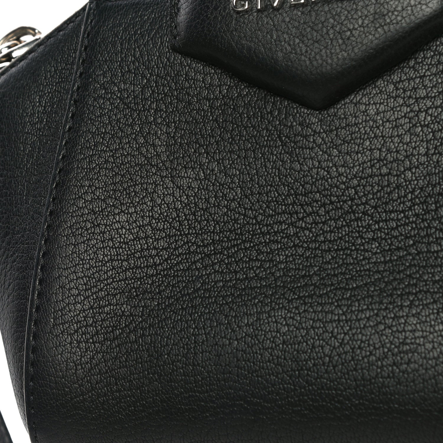 Givenchy Sugar Goatskin Nano Antigona Black 14 of 15