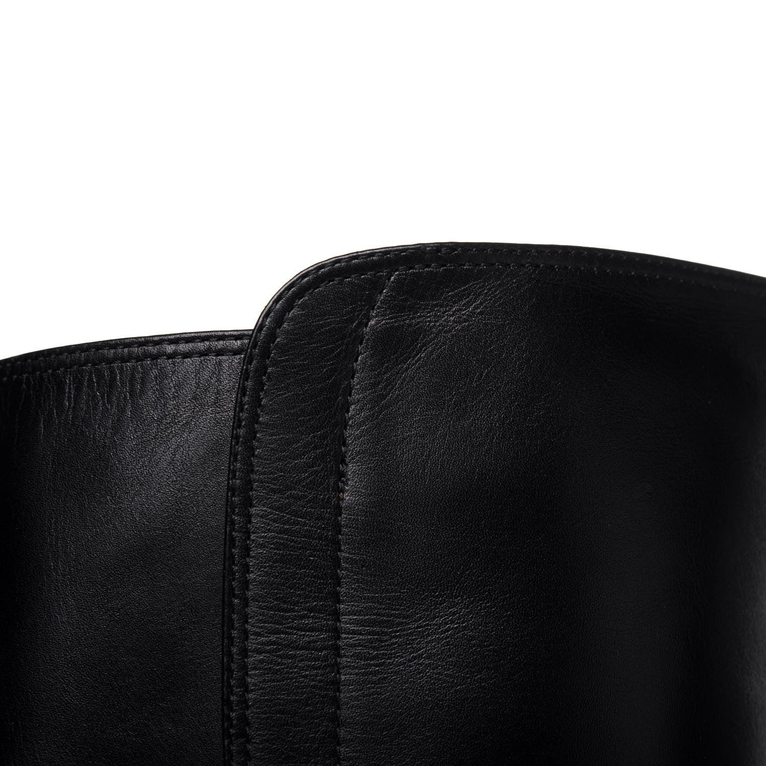 Gucci Calfskin Dionysus Elizabeth Knee High Boots 38 Black 17 of 17
