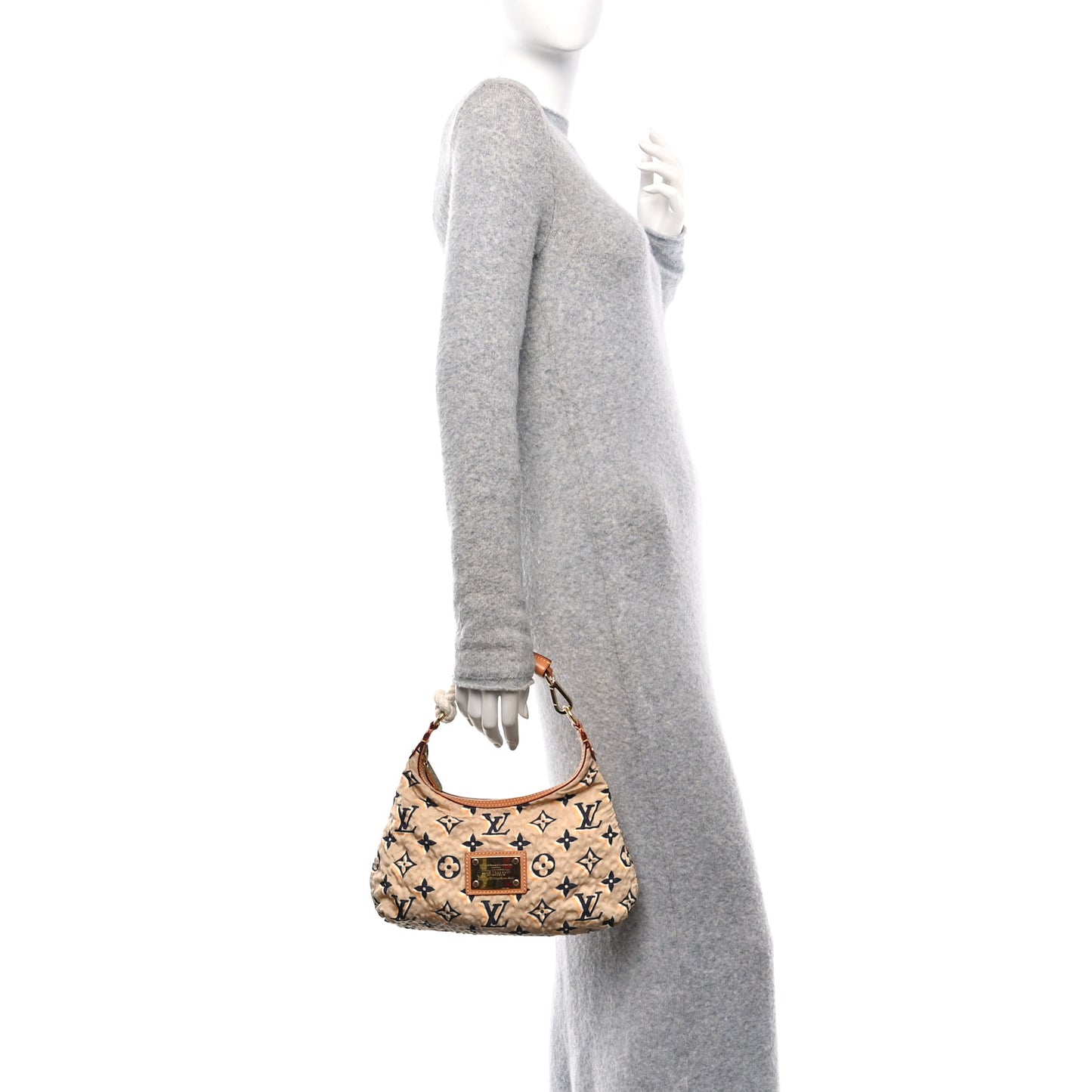 Nylon Monogram Cruise Bulles PM Beige