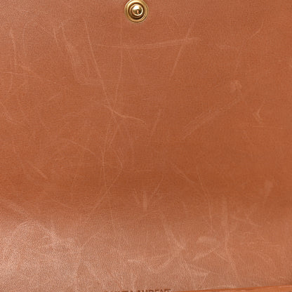 Saint Laurent Shearling Monogram Phone Holder Crossbody Brown 11 of 11
