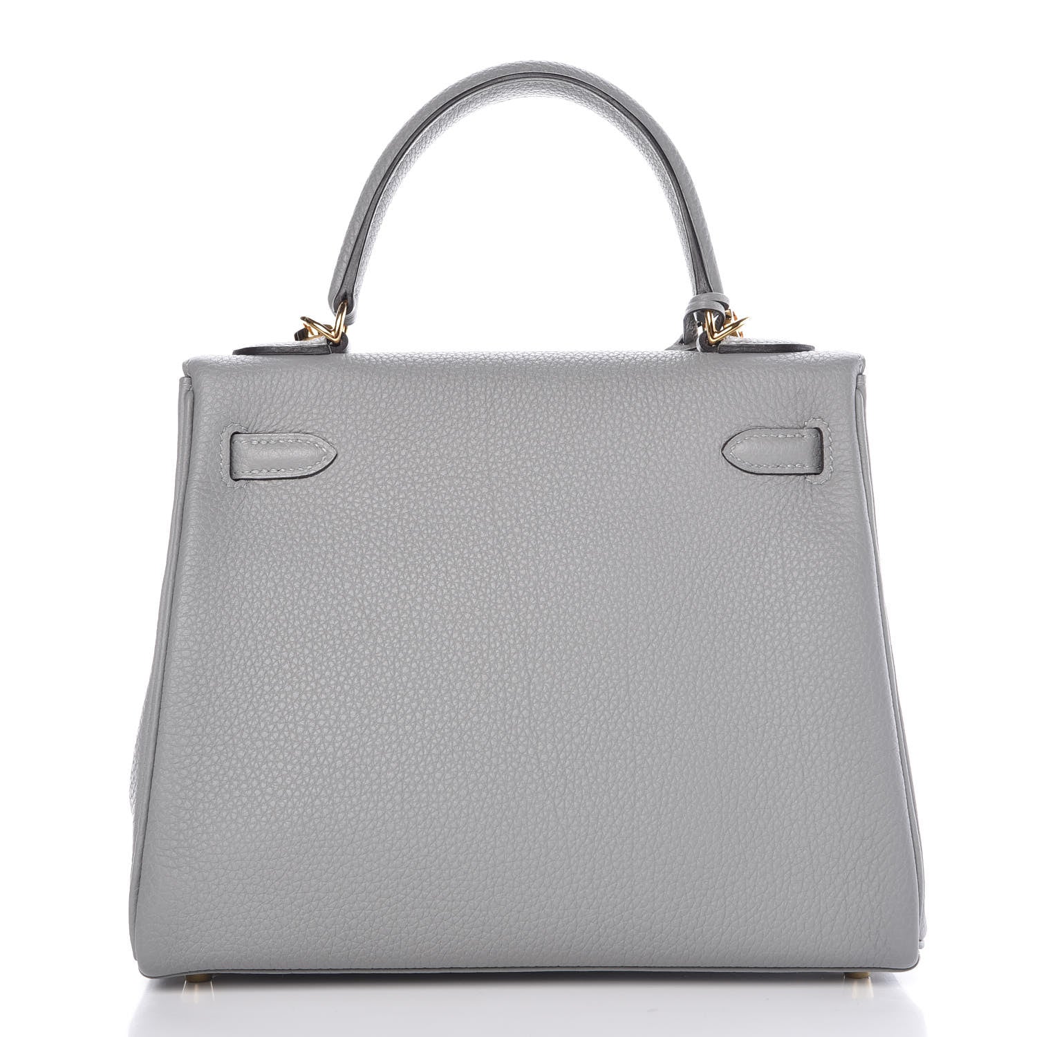 Hermes Togo Kelly Retourne 25 Gris Mouette 4 of 35