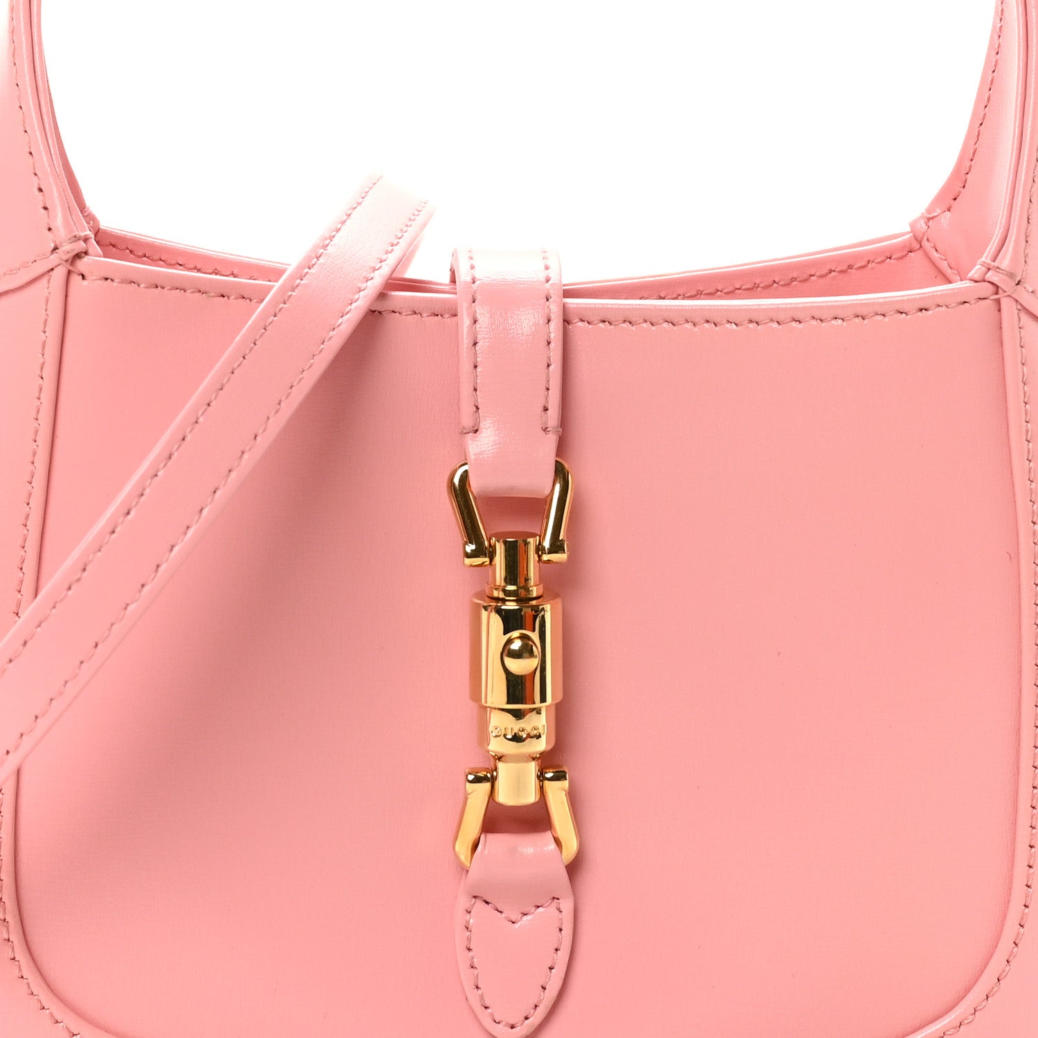 Gucci Boarded Dyana Lux Calfskin Mini Jackie 1961 Hobo Wild Rose 7 of 9