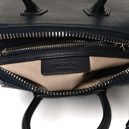 Givenchy Sugar Goatskin Mini Antigona Night Blue 5 of 12