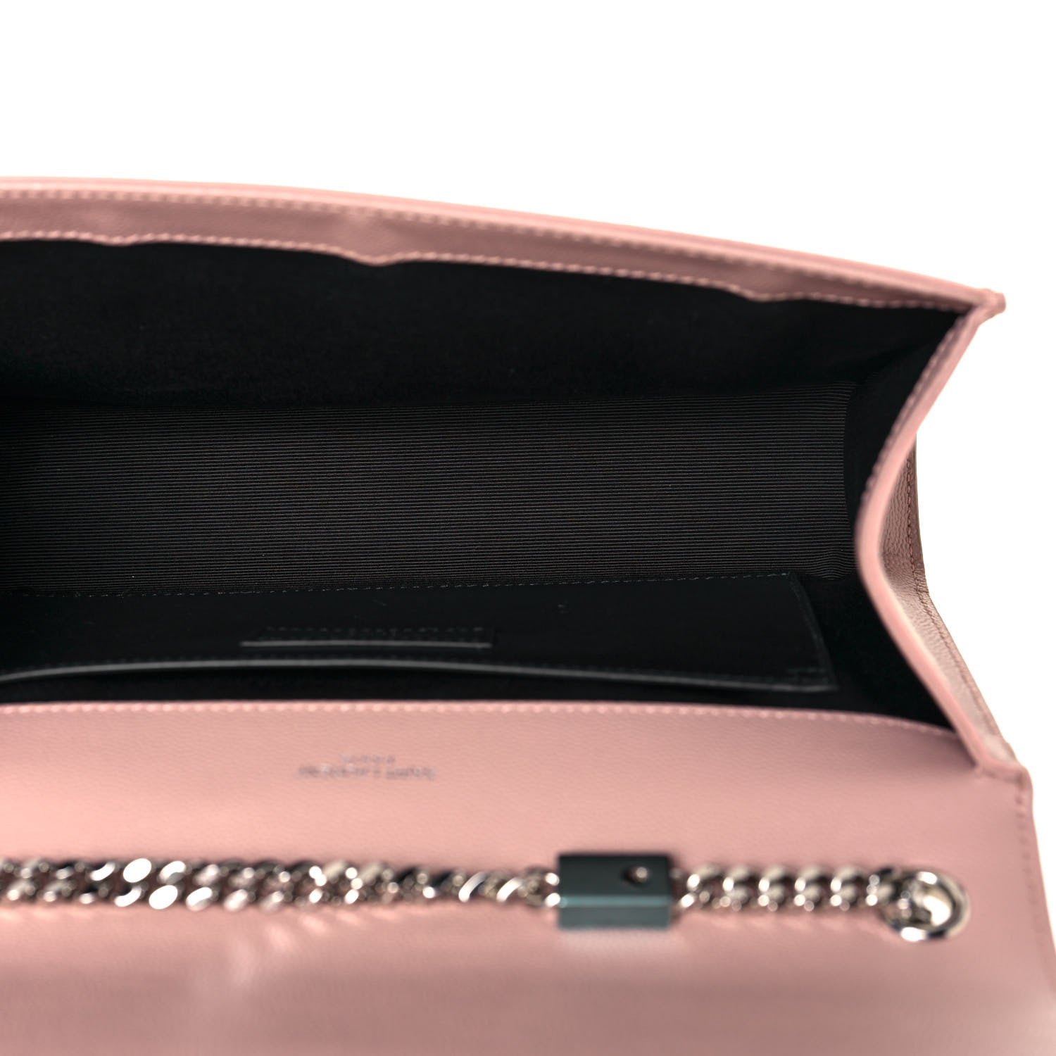 Saint Laurent Grain De Poudre Medium Classic Monogram Kate Tassel Satchel Pale Blush 5 of 11