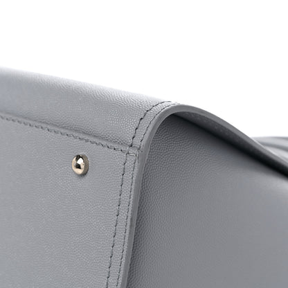 Chanel Caviar Studded Small Deauville Tote Grey 10 of 10