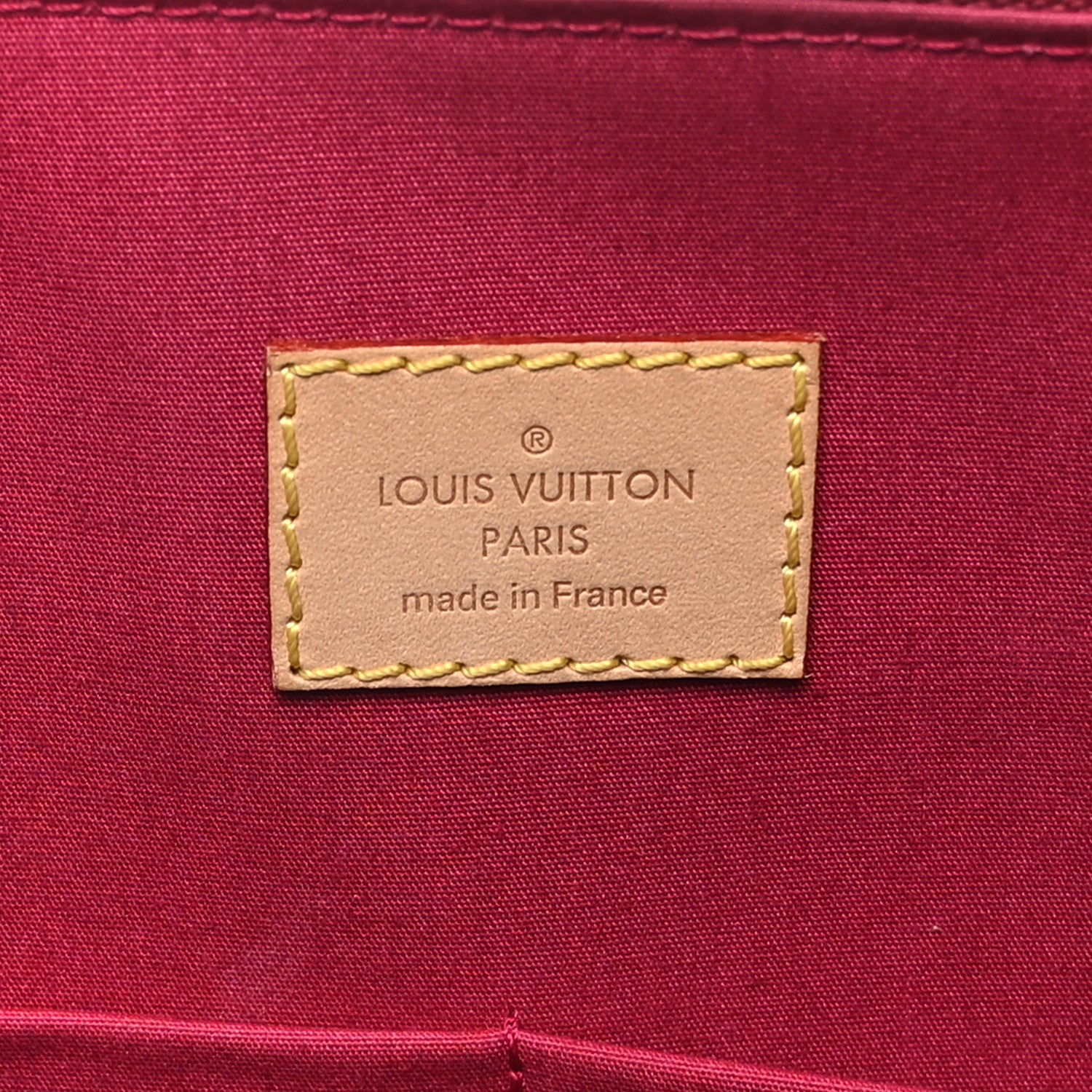 Louis Vuitton Vernis Alma GM Rose Indien 6 of 8