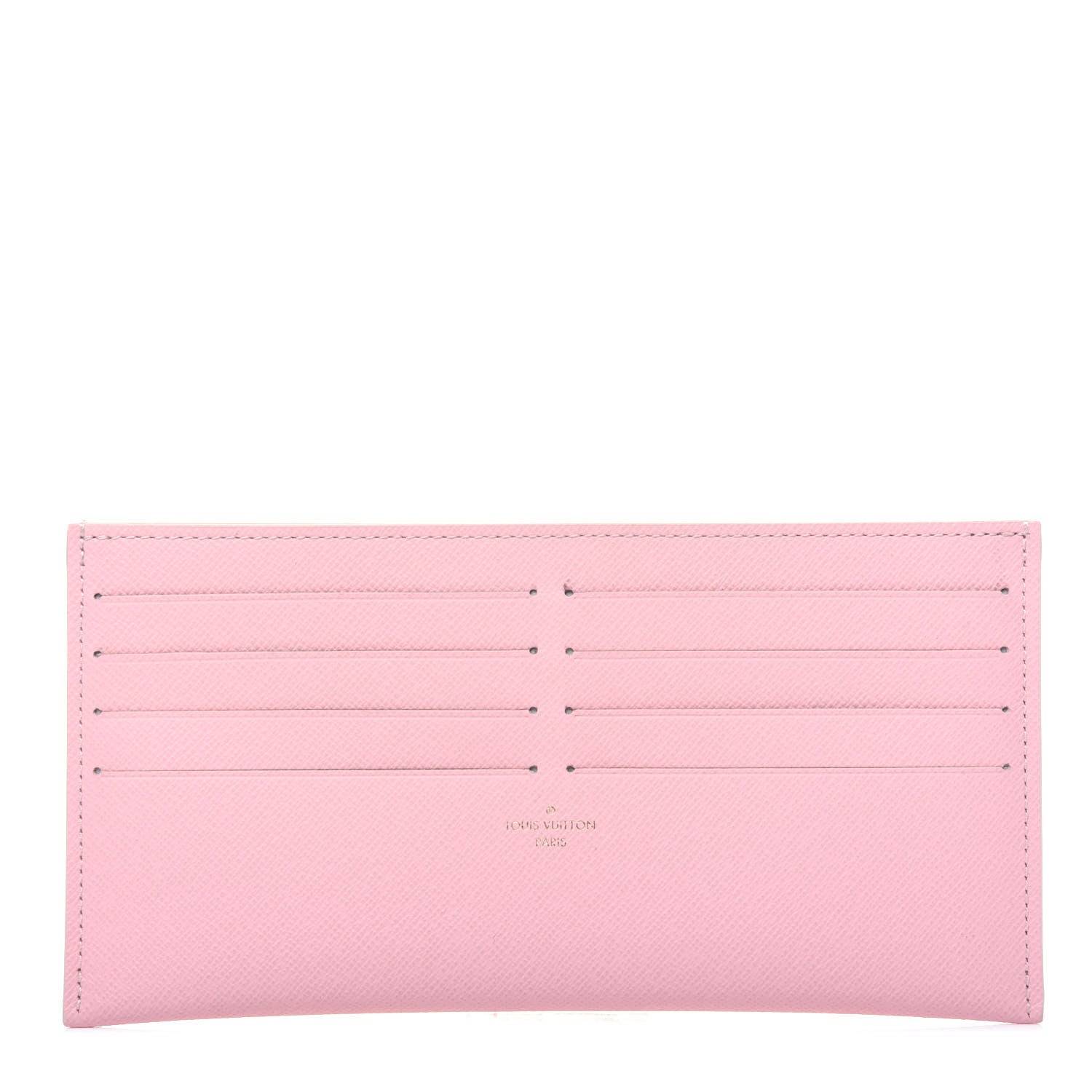 Louis Vuitton Calfskin Felicie Card Holder Insert Rose Ballerine 1 of 10