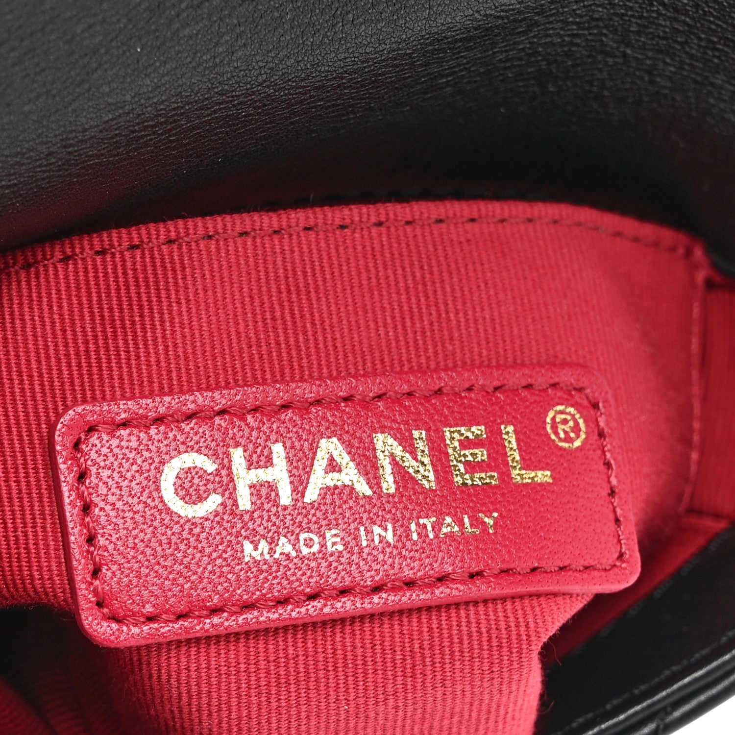 Chanel Calfskin Quilted Mini Framing Chain Bag Black 6 of 10