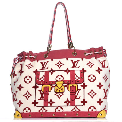 Louis Vuitton Cotton Monogram Eponge Cabas 1 of 7