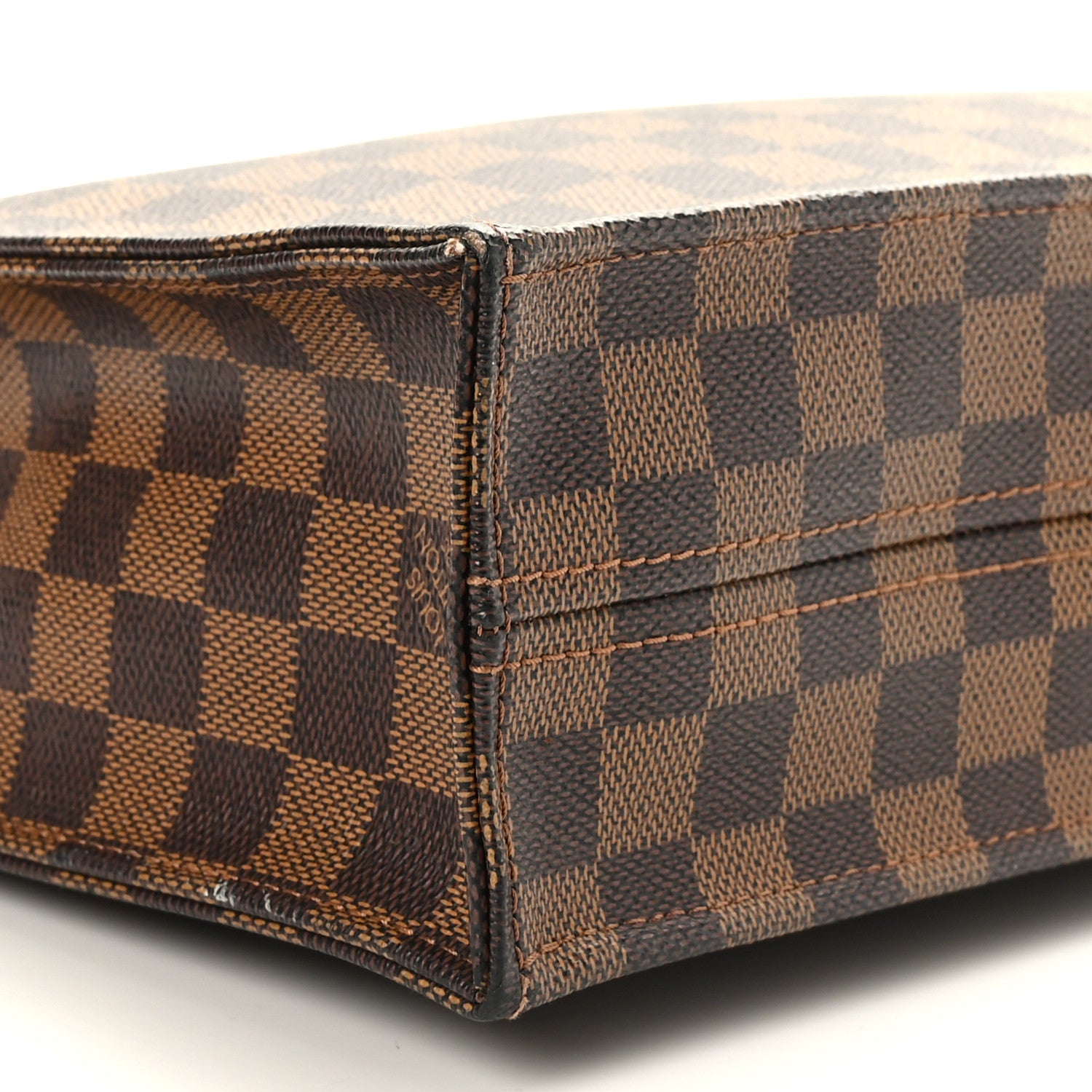 Louis Vuitton LOUIS VUITTON Damier Ebene Sac Plat PM 7 of 8