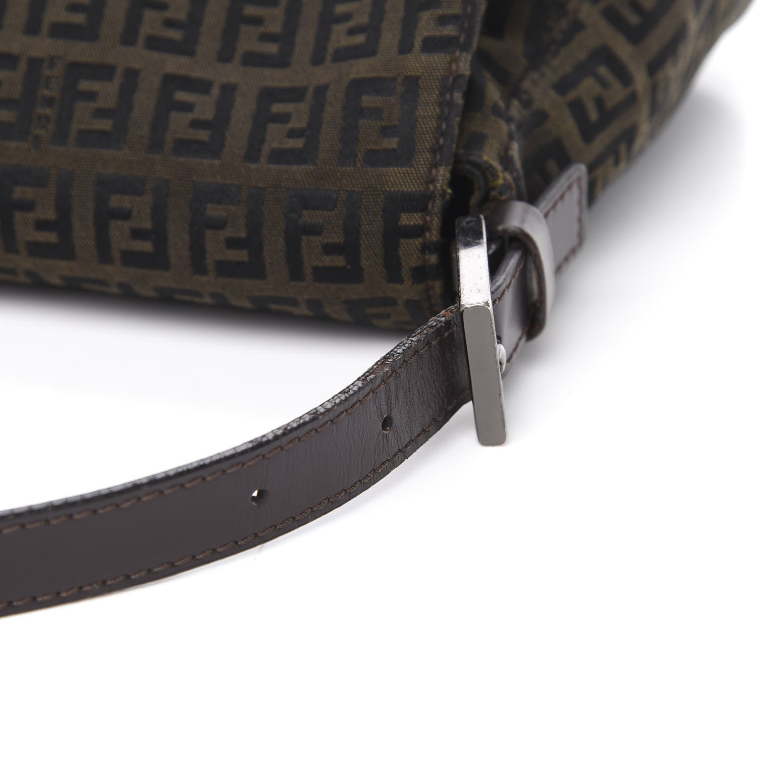 Fendi Zucchino Mama Baguette Brown 8 of 12