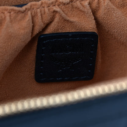 MCM Visetos Vanity Case Black 6 of 9