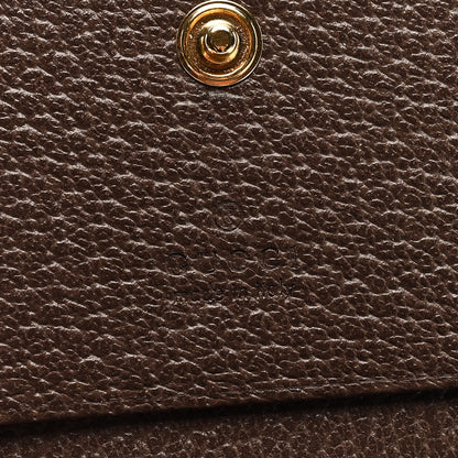 Gucci GG Supreme Monogram Web Ophidia Card Case Beige New Acero 6 of 6