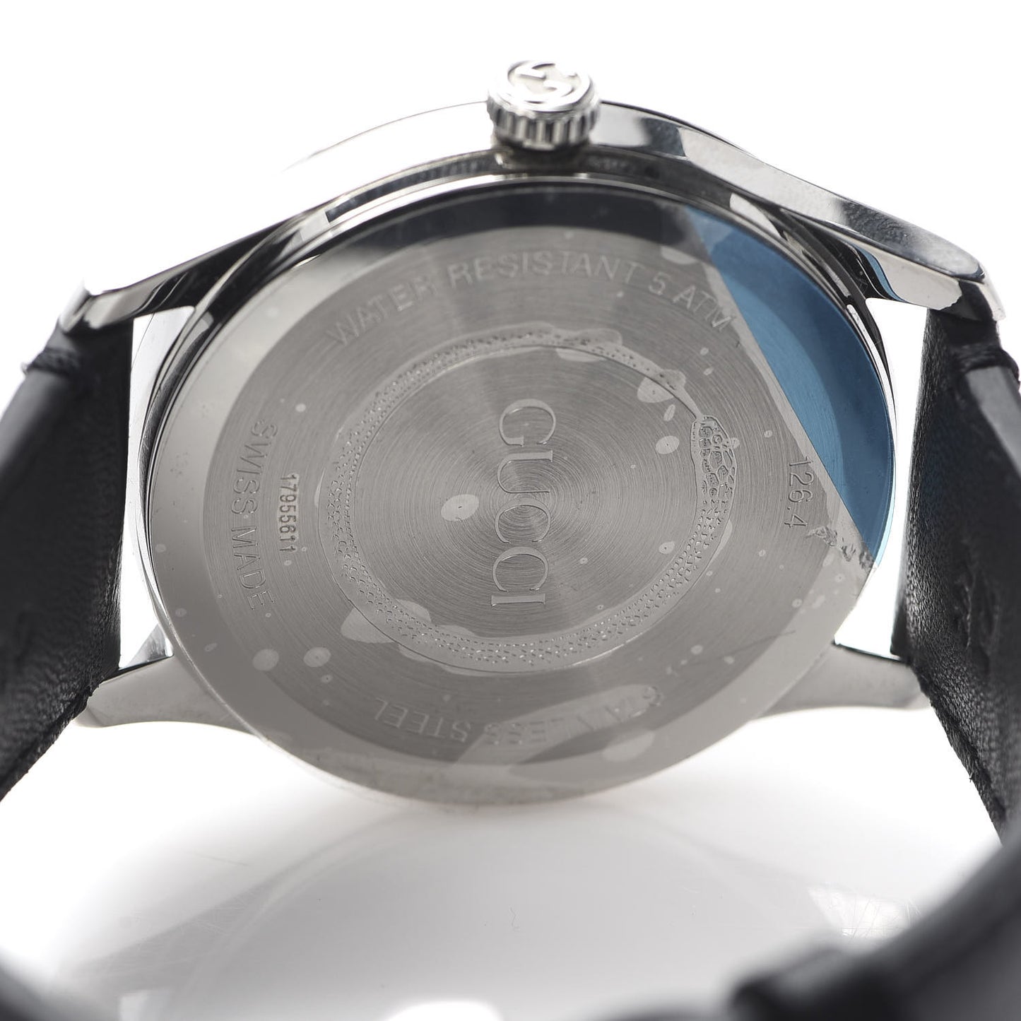 Stainless Steel Calfskin 38mm G-Timeless Snake Quartz Watch