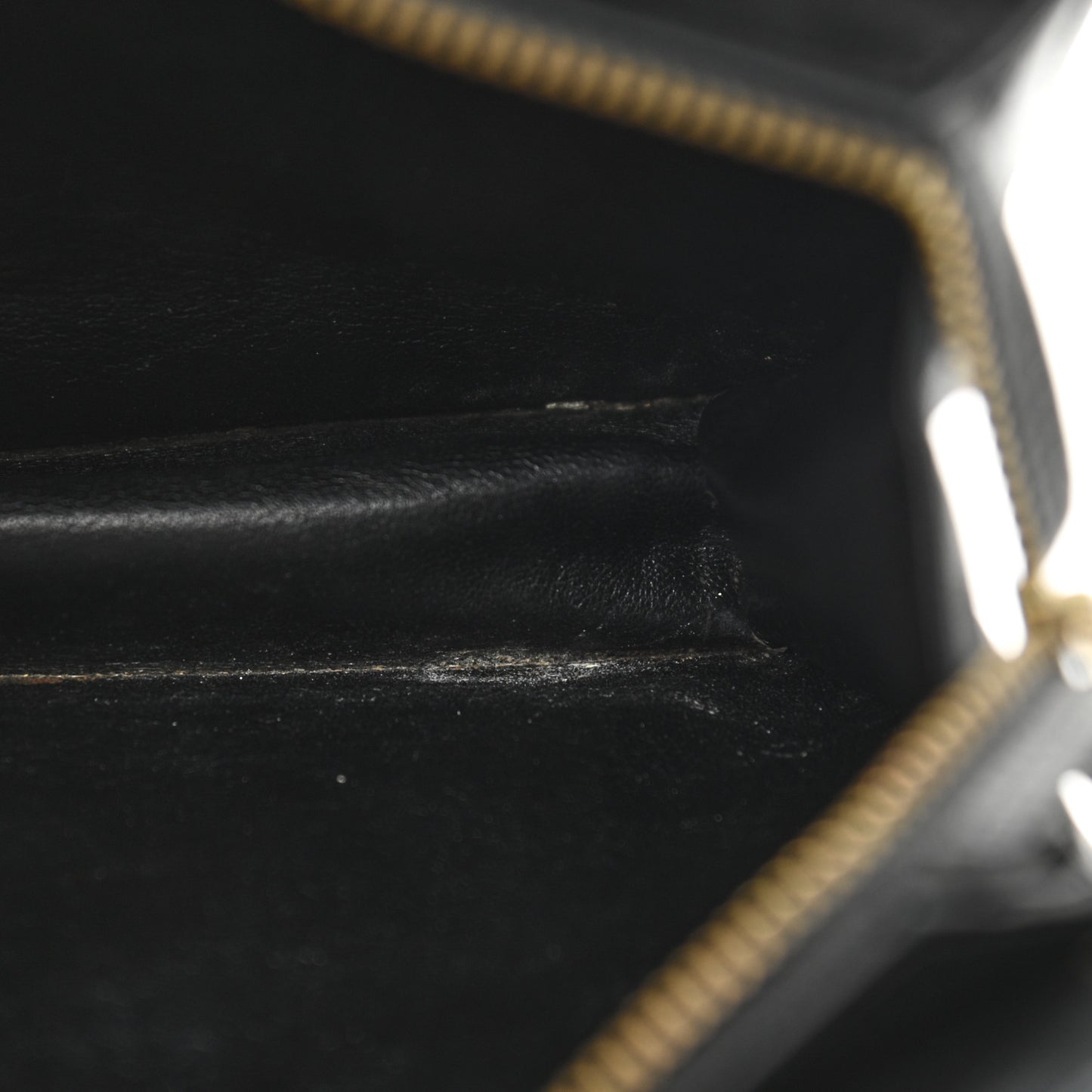 Lambskin Quilted Tassel Bag Black