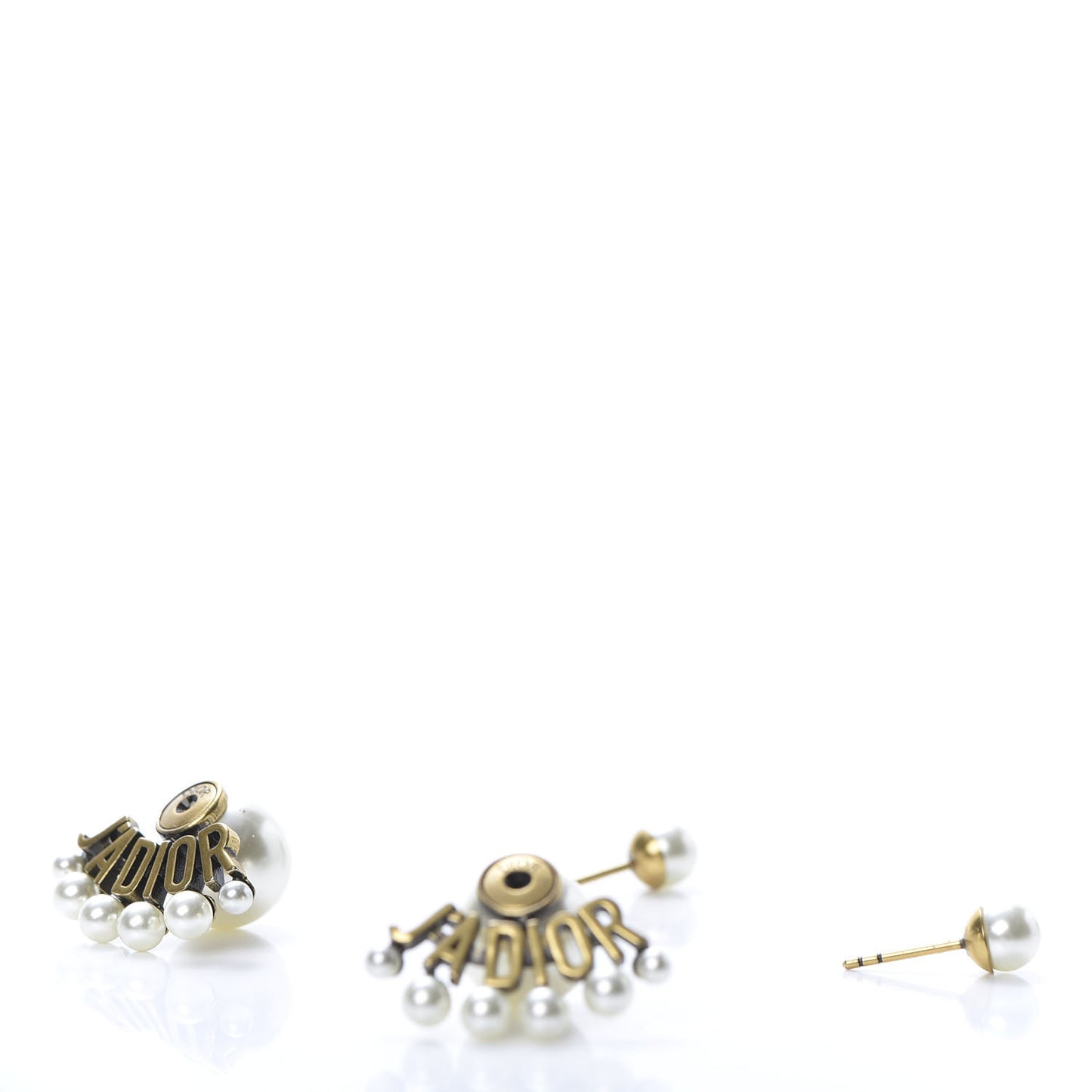Pearl J'Adior Dior Tribal Earrings