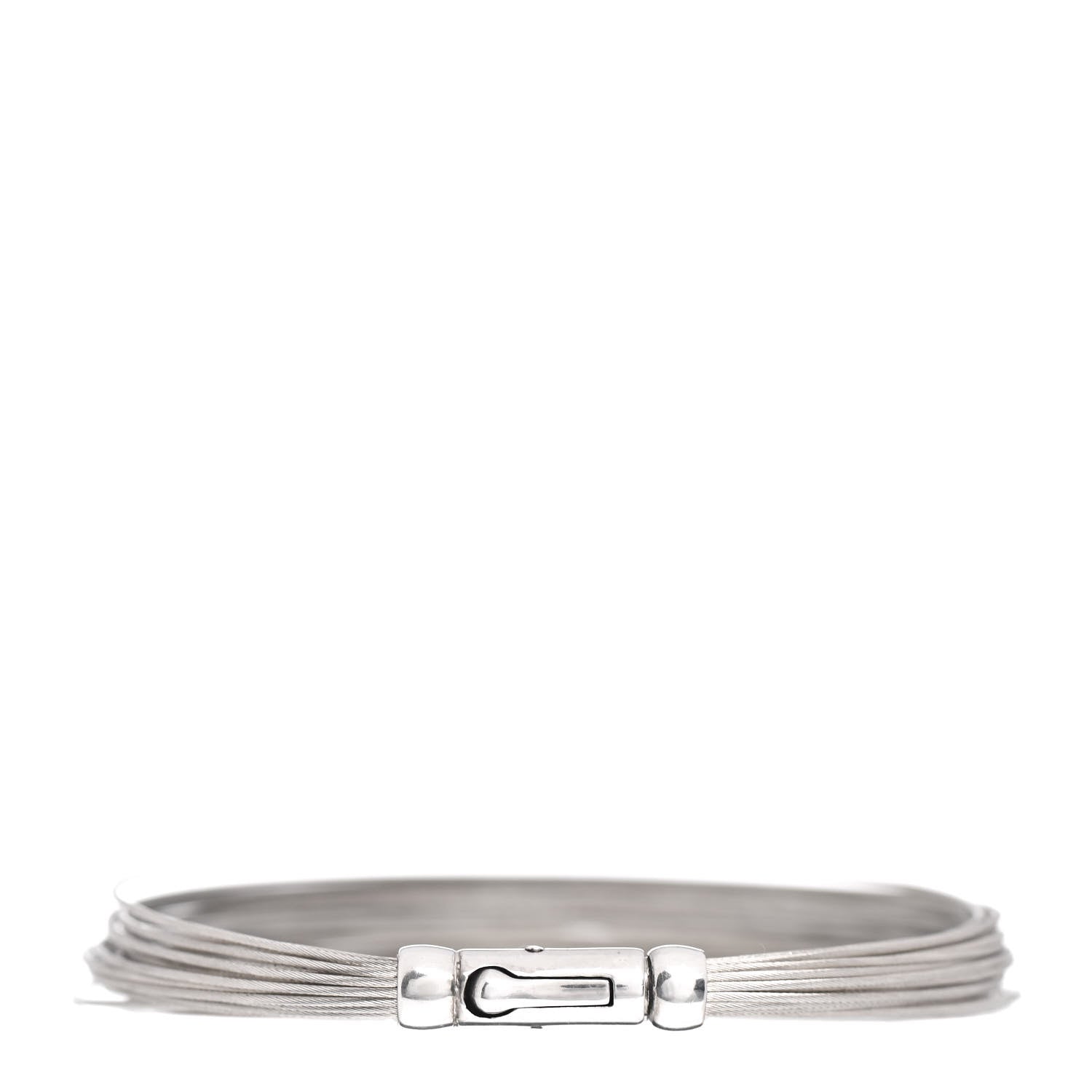 Tiffany Sterling Silver Multi Strand Wire Bracelet 3 of 4
