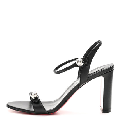 Christian Louboutin Nappa Atmospheria 85 Sandals 39 Black 1 of 9