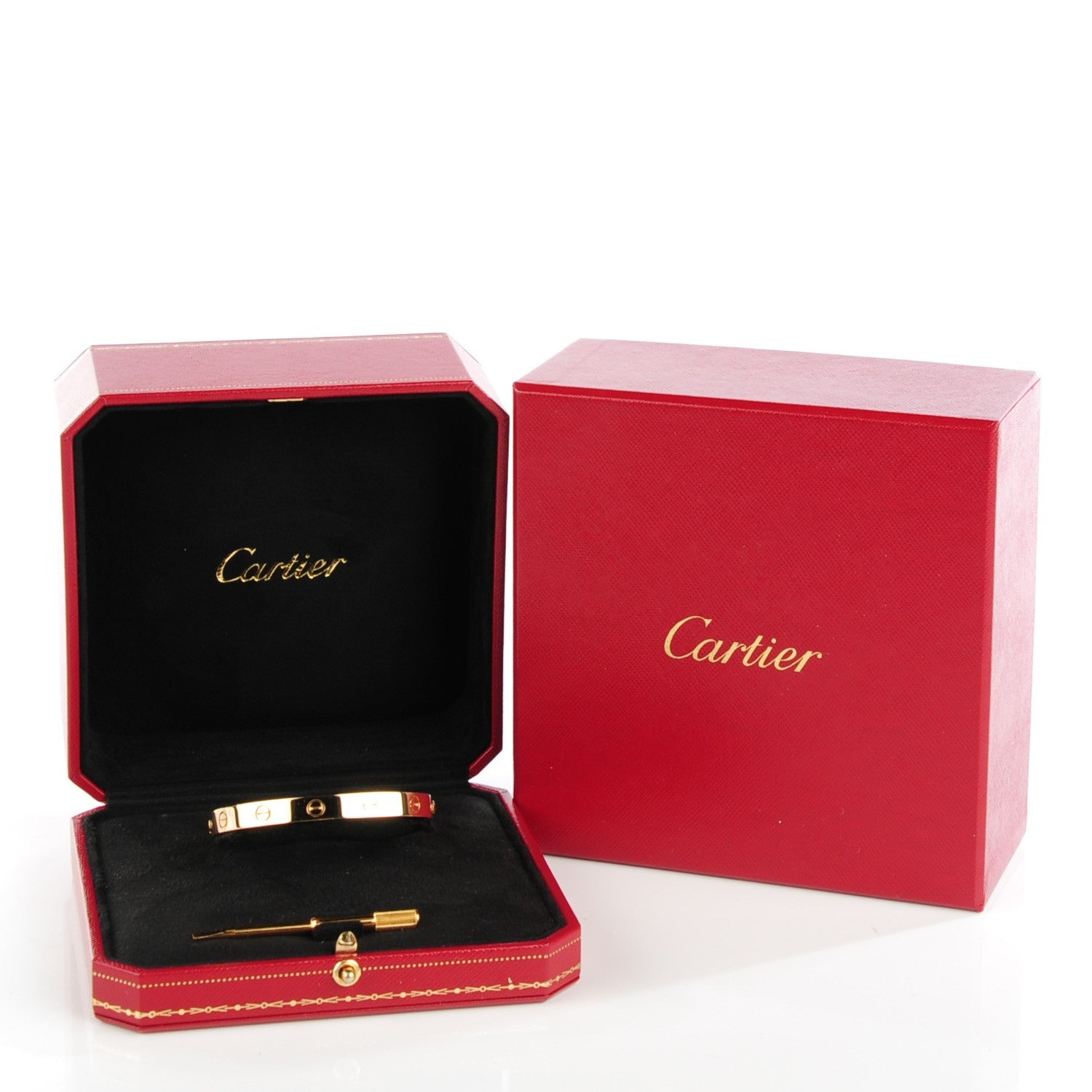 Cartier 18K Yellow Gold LOVE Bracelet 16 5 of 5