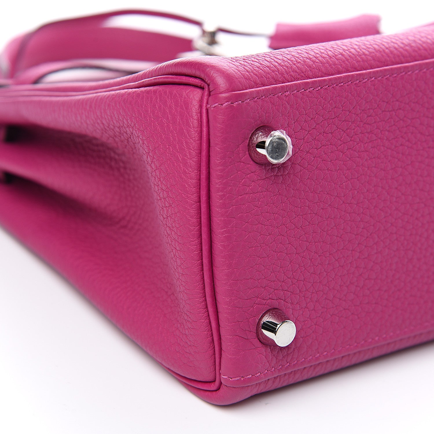Hermes Togo Kelly Retourne 25 Rose Pourpre 7 of 8