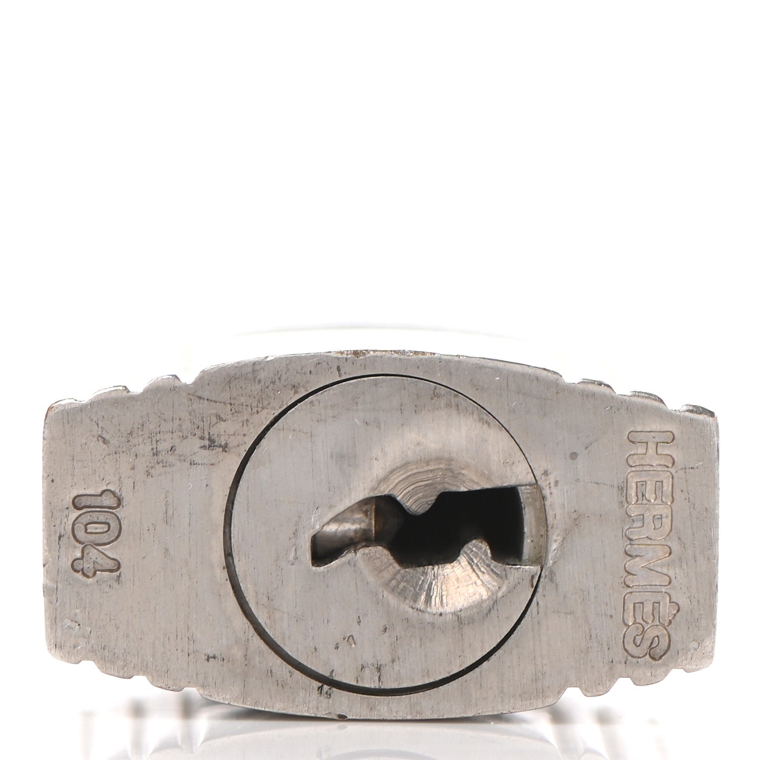 Hermes Palladium Cadena Lock and Key Set 3 of 5