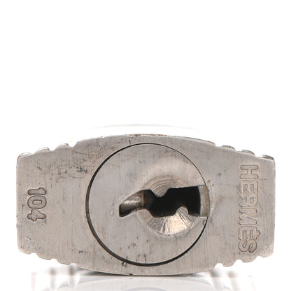 Hermes Palladium Cadena Lock and Key Set 3 of 5
