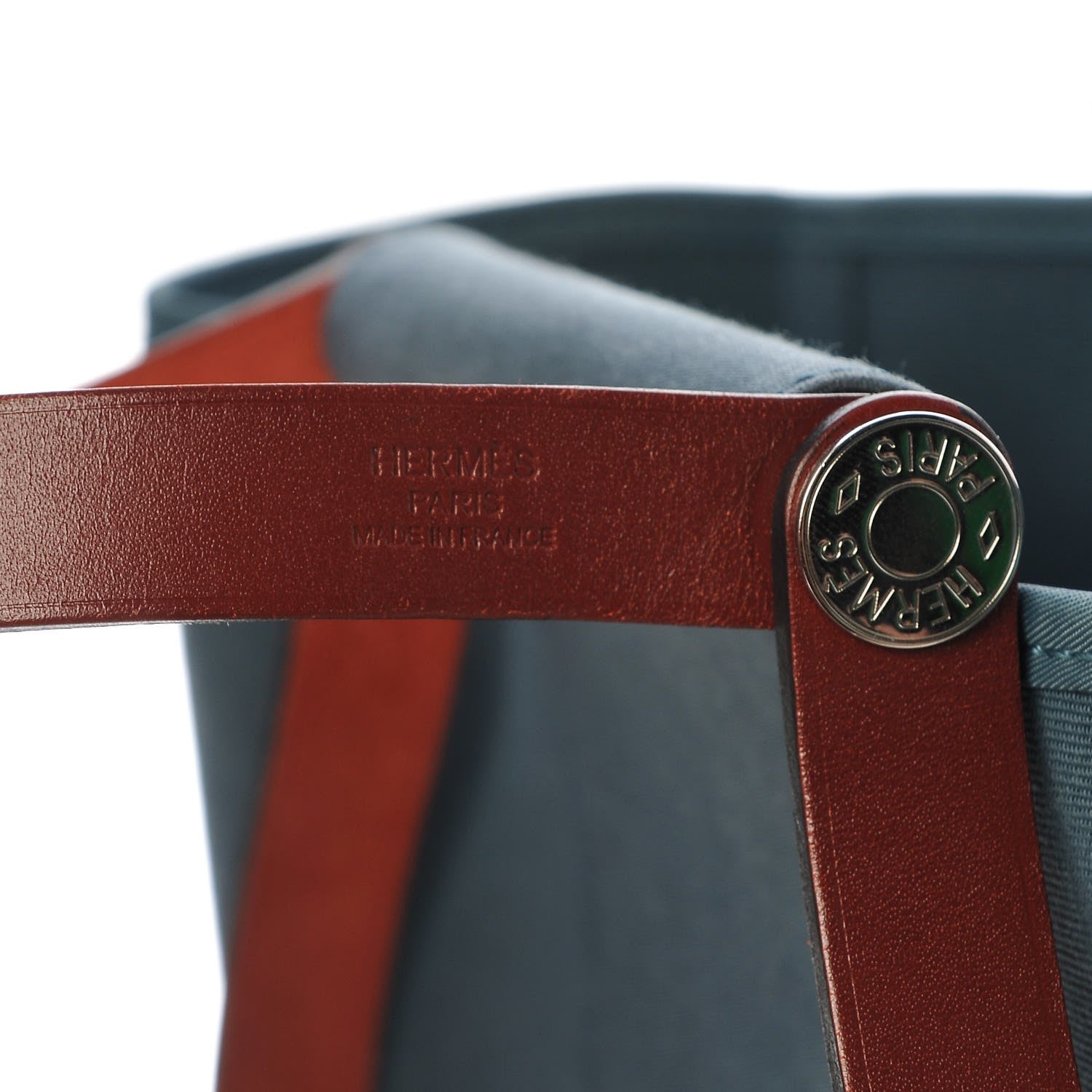 Hermes Toile Cabag 32 PM Bleu Tempete 7 of 8