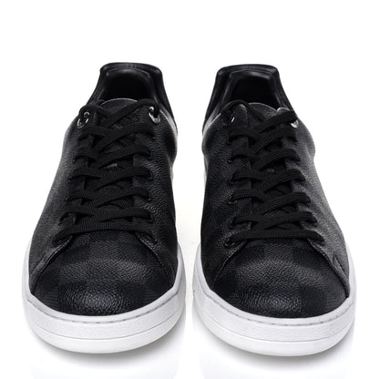 Louis Vuitton Calfskin Damier Graphite Frontrow Sneakers 8 2 of 13