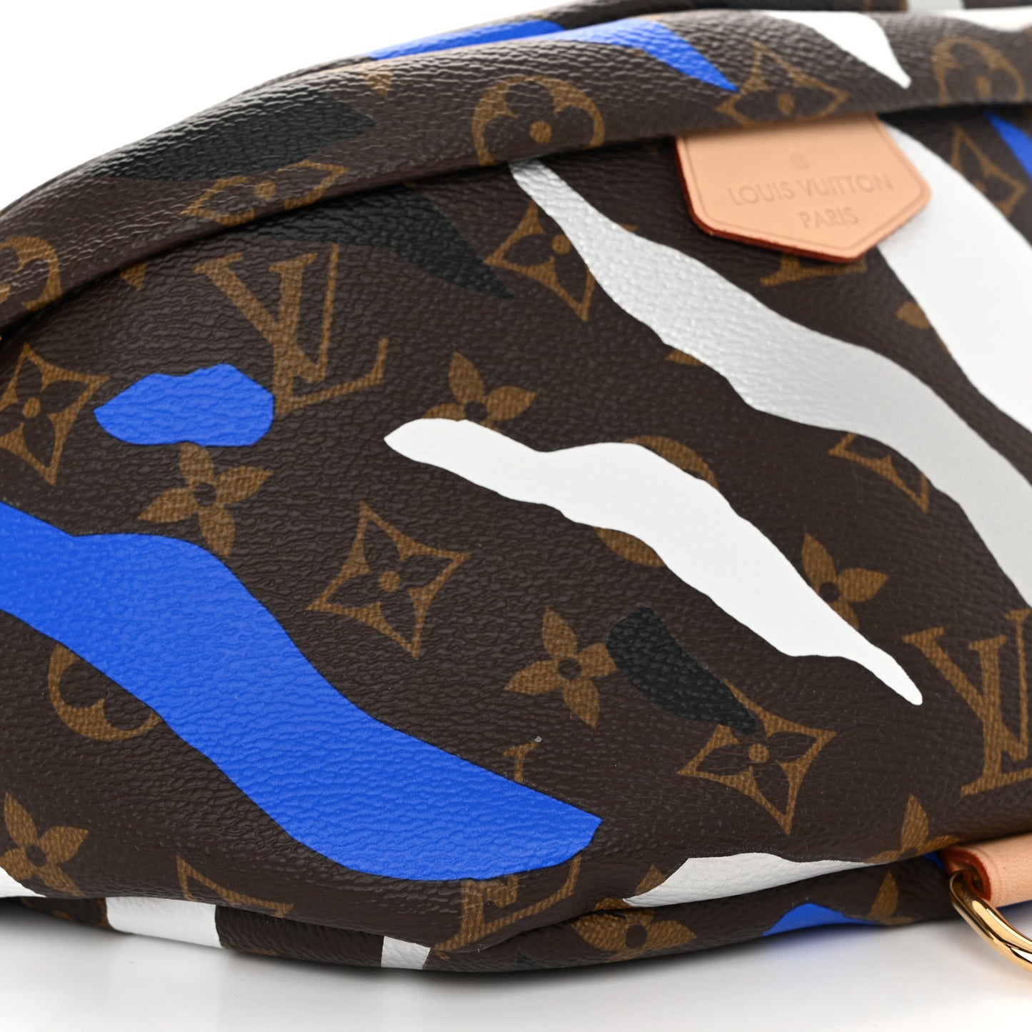x LoL Monogram Bumbag Blue Silver