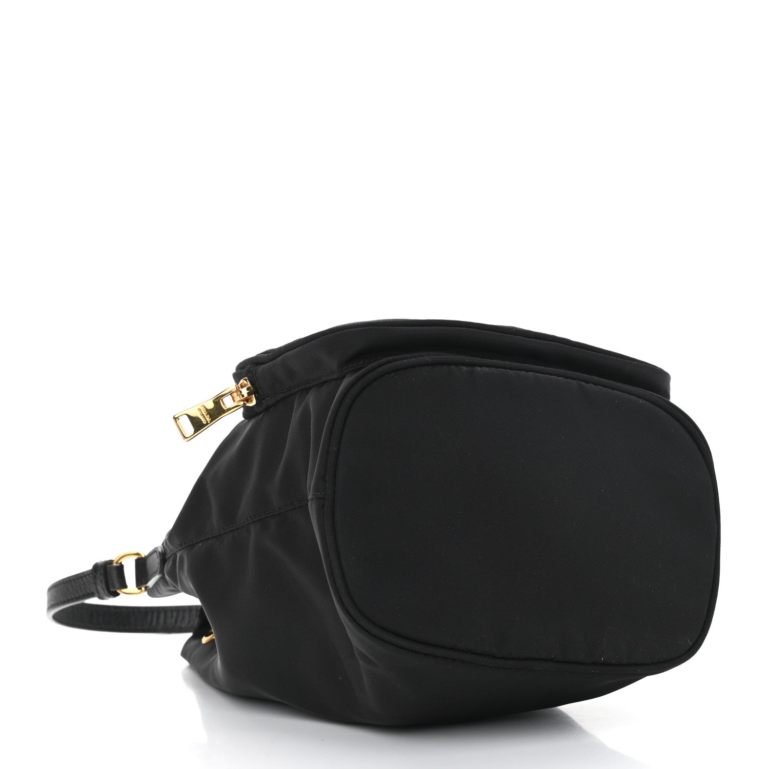 Prada Re-Nylon Duet Drawstring Shoulder Bag Black 3 of 10