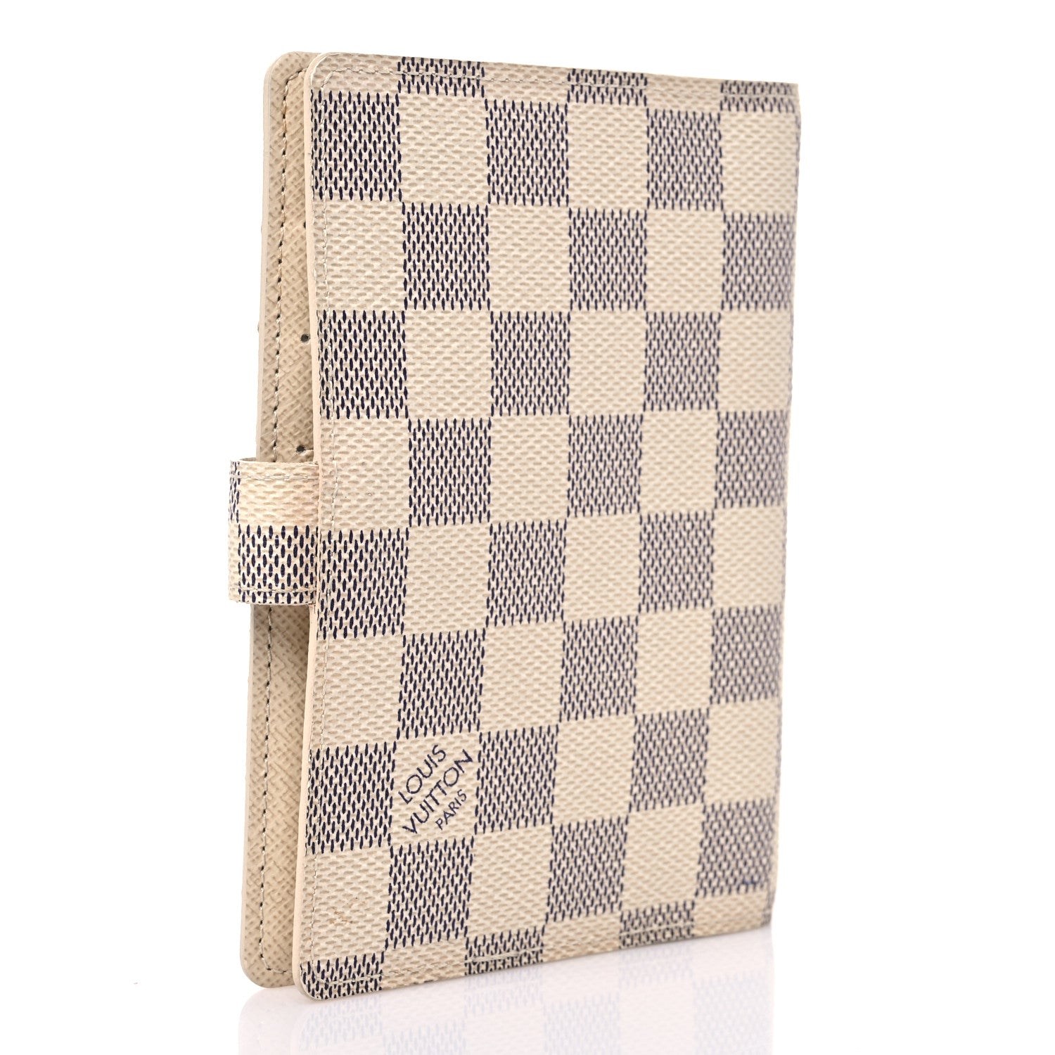 Louis Vuitton Damier Azur Illustre Small Wardrobe Trunks Ring Agenda Cover 3 of 8