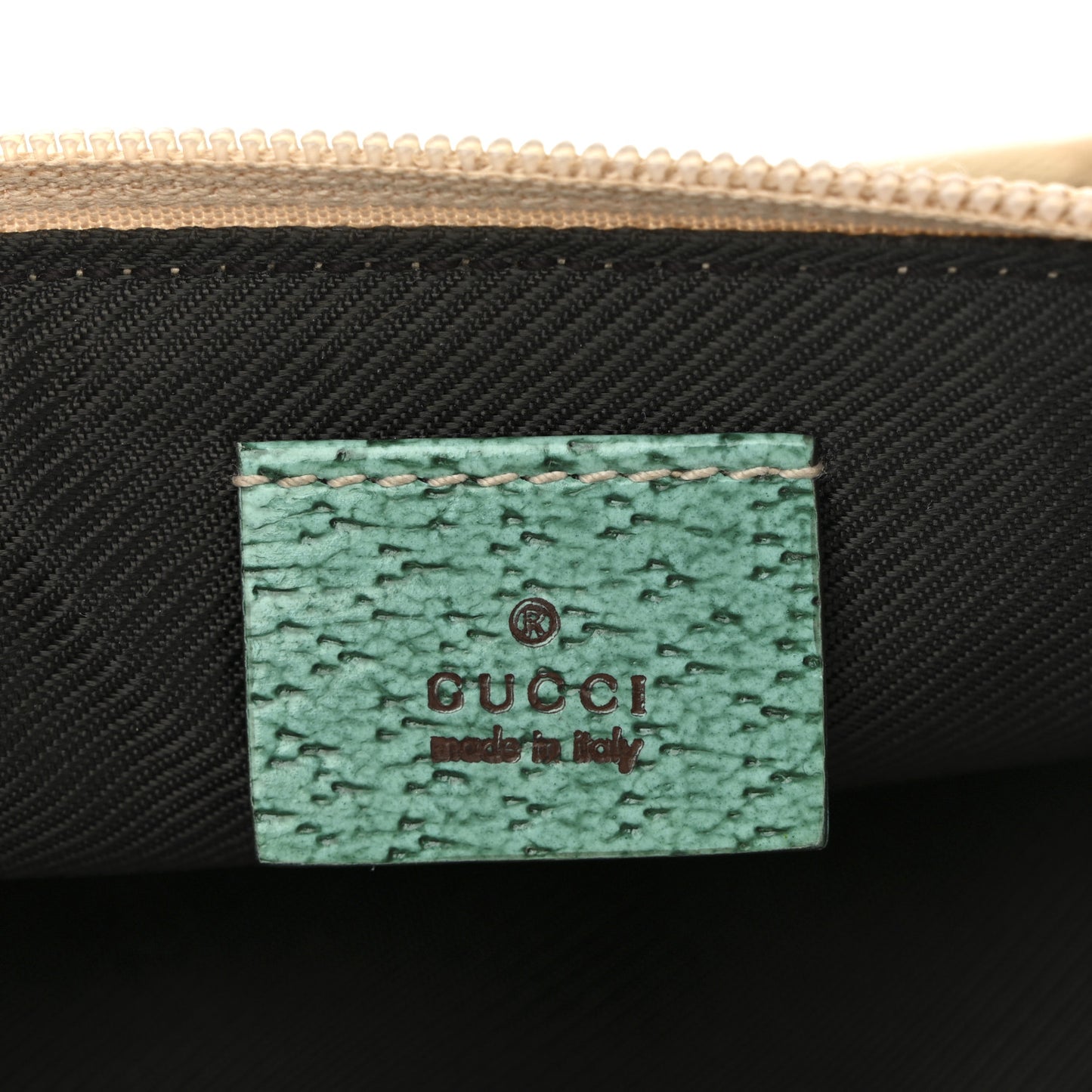 Monogram Web Boat Pochette Green