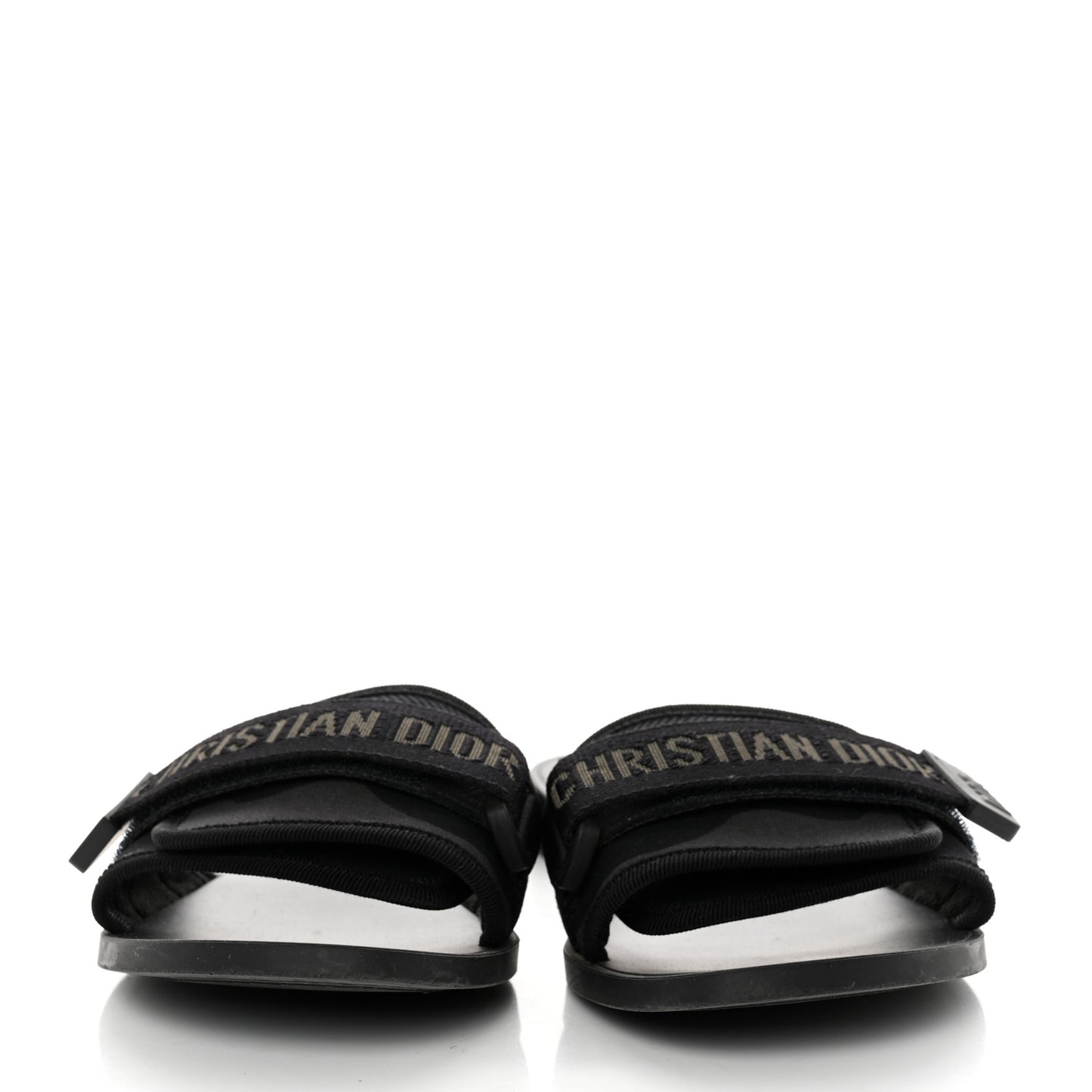 Technical Stretch Fabric Camouflage Dio(r)evolution Slide Sandals 37 Black Military