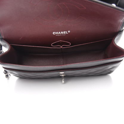 Chanel Lambskin Quilted Jumbo Double Flap Black 4 of 15