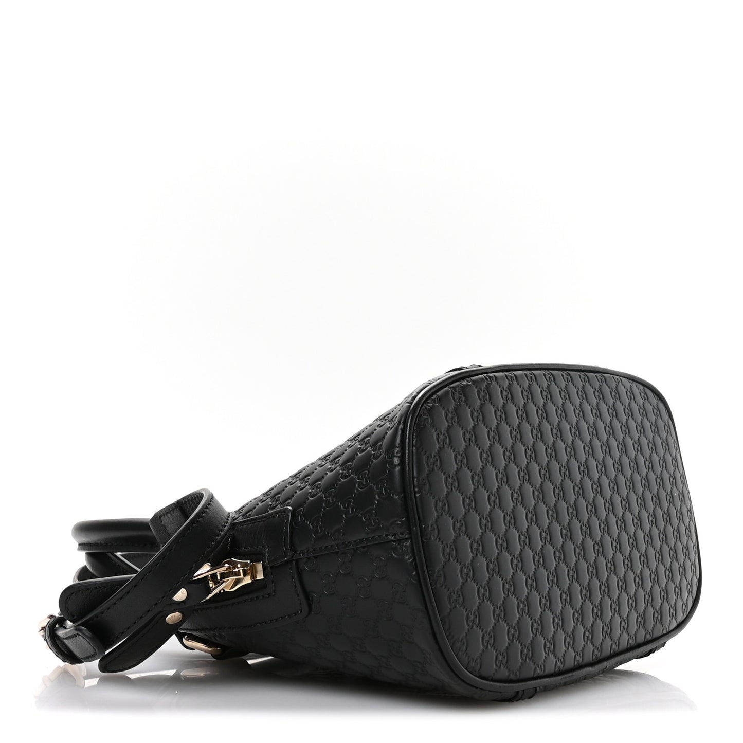 Microguccissima Mini Dome Bag Black
