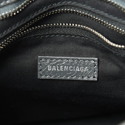 Balenciaga Agneau Classic Silver Hardware Mini City Gris Fossile 5 of 9