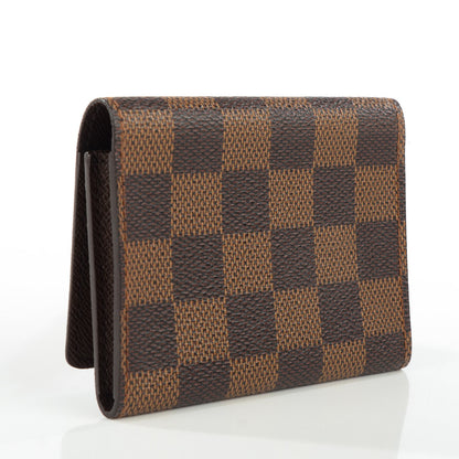 Louis Vuitton Damier Ebene Business Card Holder 3 of 7