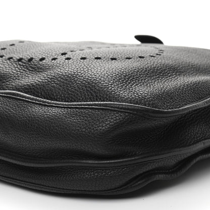 Hermes Taurillon Clemence Evelyne III TGM Black 11 of 13