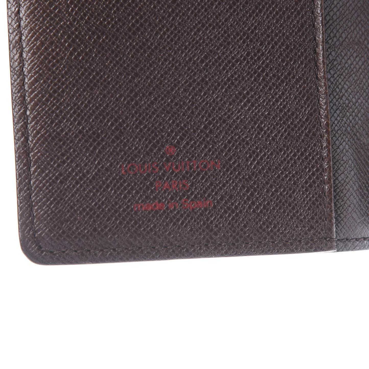 Damier Ebene Small Ring Agenda Cover