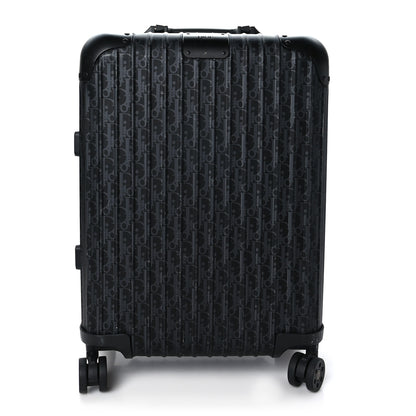 Christian Dior X RIMOWA Aluminum Gradient Cabin Luggage Black 1 of 11