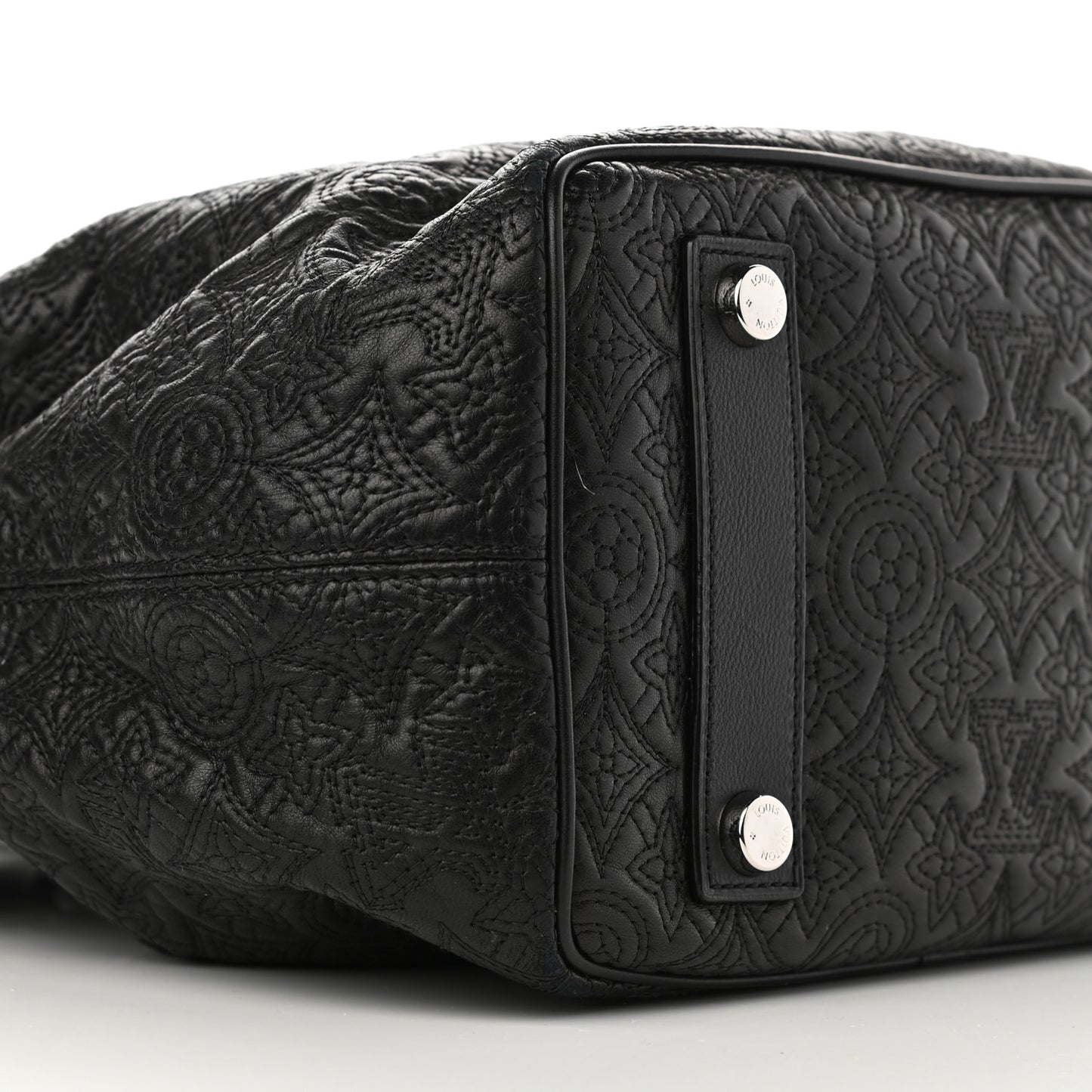 Monogram Lambskin Antheia Lilia PM Black