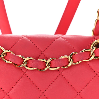Chanel Lambskin Quilted Mini Urban Spirit Backpack Pink 14 of 21