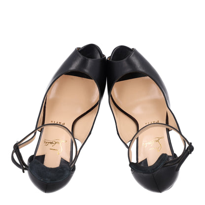 Christian Louboutin Kid Mascaralta 120 Pumps 41 Black 2 of 9