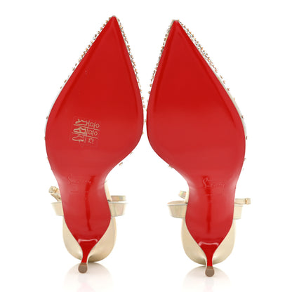 Christian Louboutin PVC Calf Alicoco Spikaqueen 55 Pumps 39 Version Platine 5 of 10