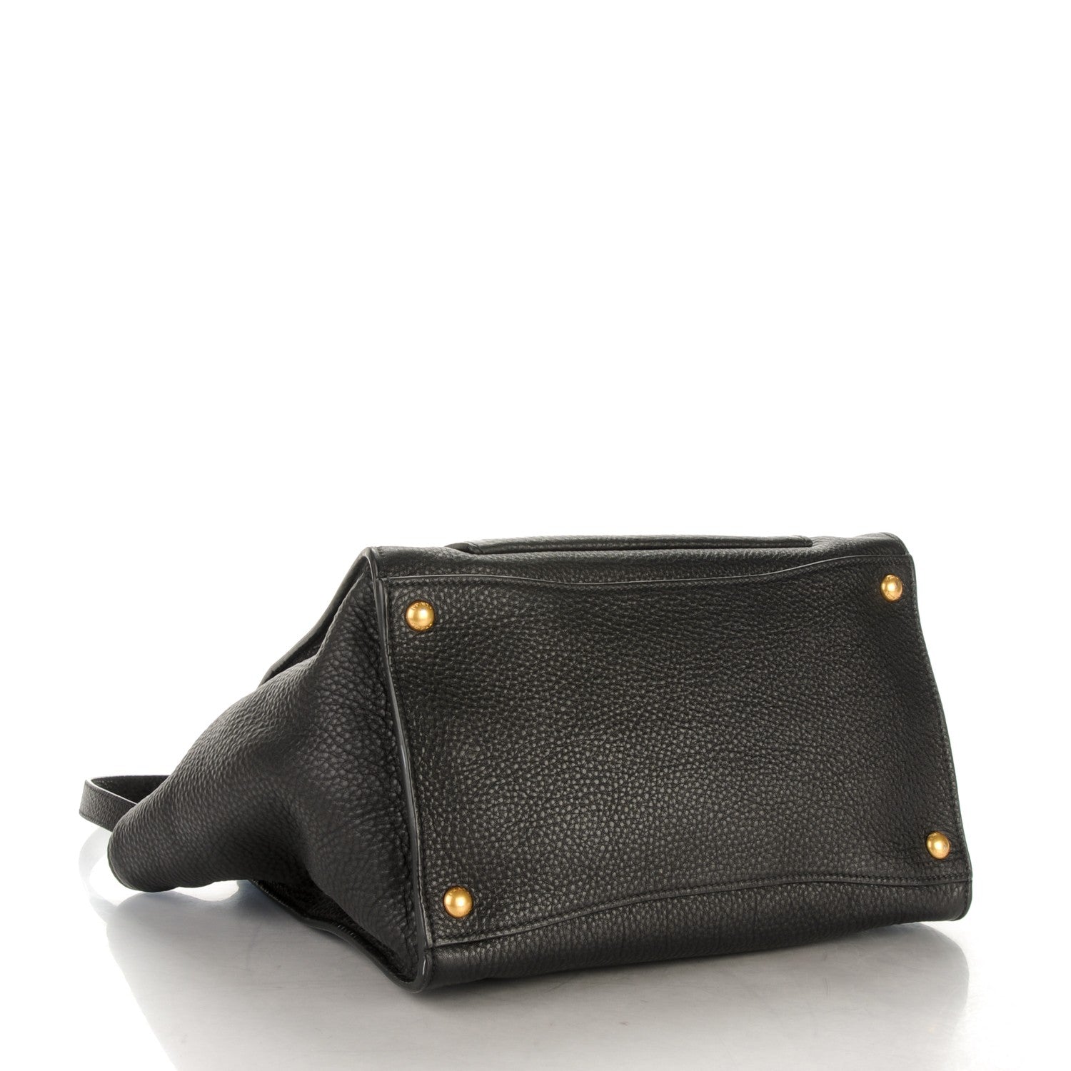 Prada Vitello Daino Twin Pocket Tote Black 4 of 9